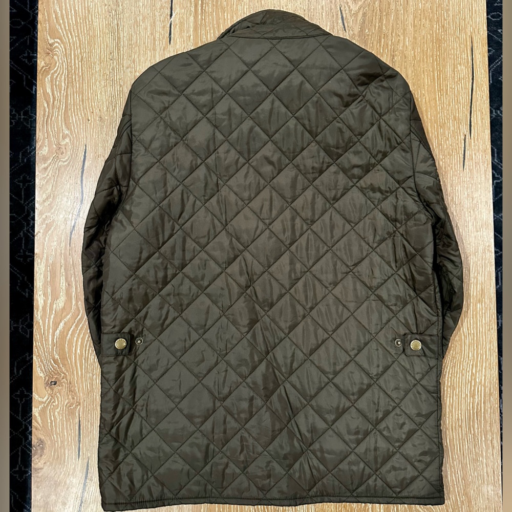 Barbour Quilted Jacket - Dark Olive - Picture 2 of 3